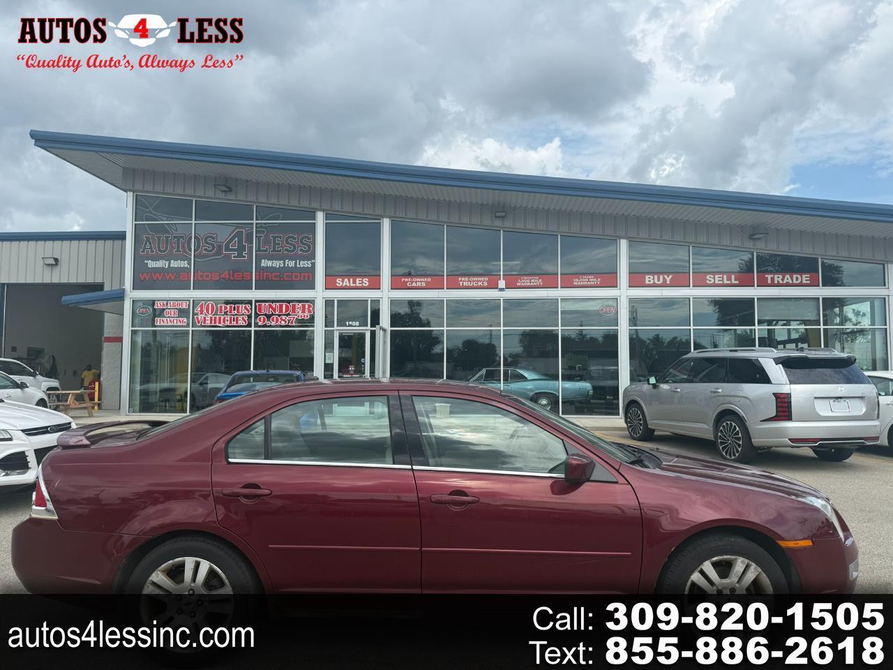 Ford Fusion 4dr Sdn V6 SEL FWD 2007