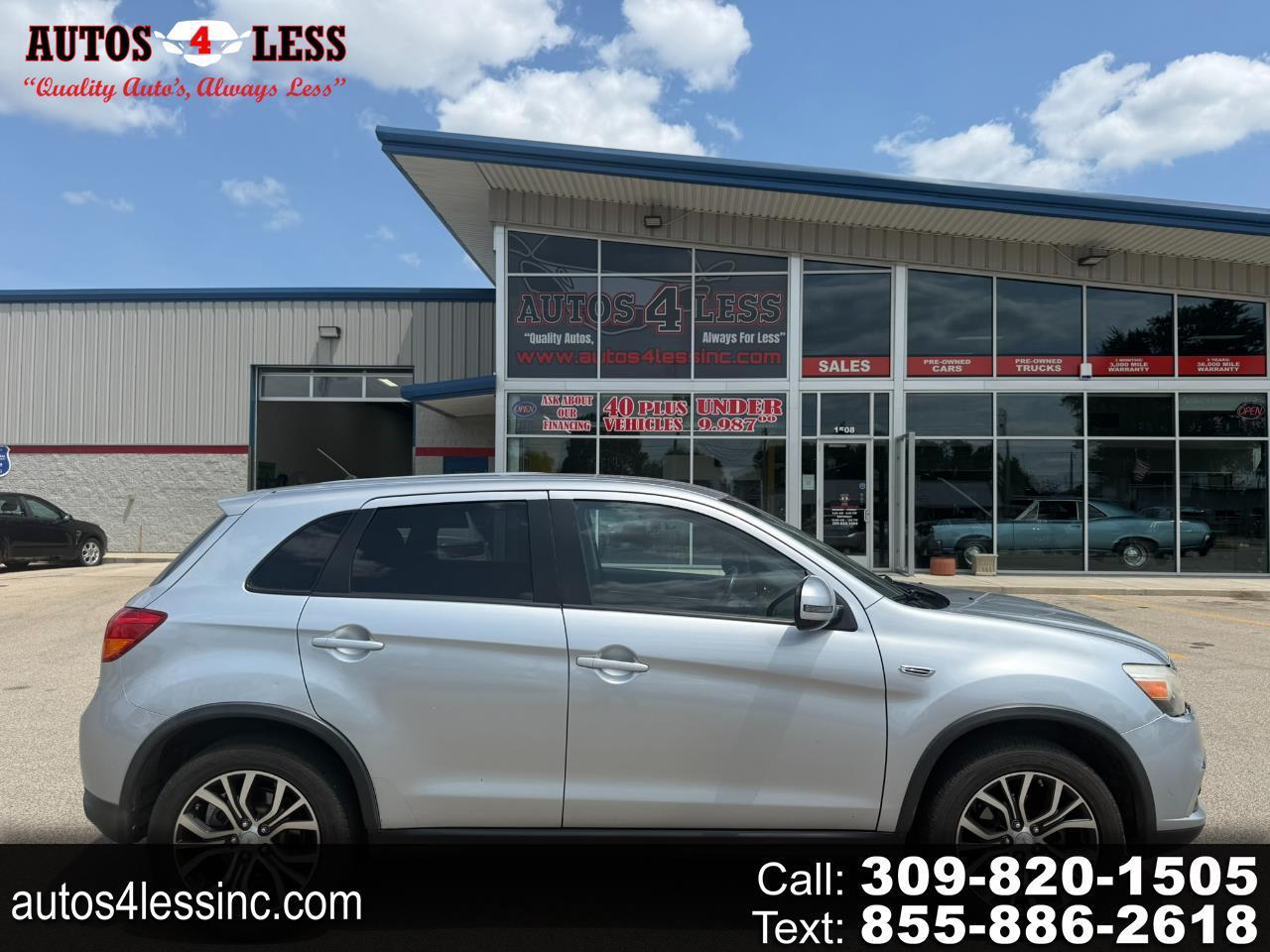 Mitsubishi Outlander Sport AWC 4dr CVT 2.4 ES 2016