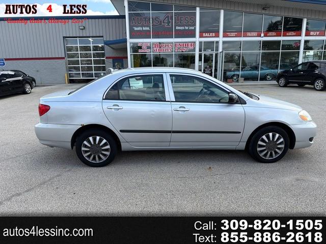 Silver 2007 Toyota Corolla Sedan Front-Wheel Drive Automatic