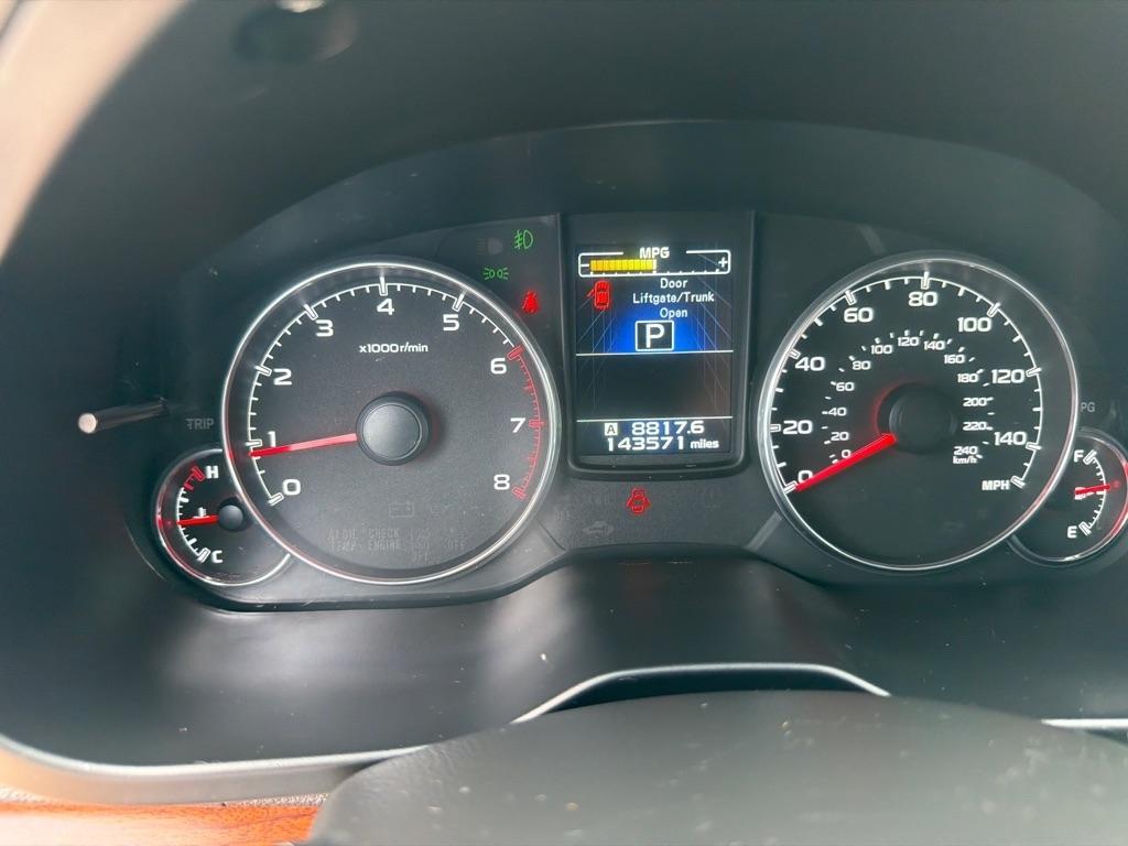 Subaru Outback 4dr Wgn H4 Auto 2.5i Limited 2014