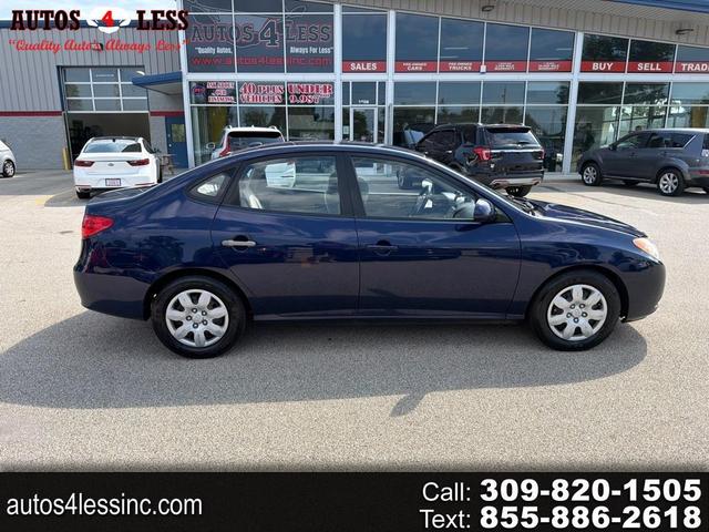 Blue 2008 Hyundai Elantra Sedan Front-Wheel Drive Automatic