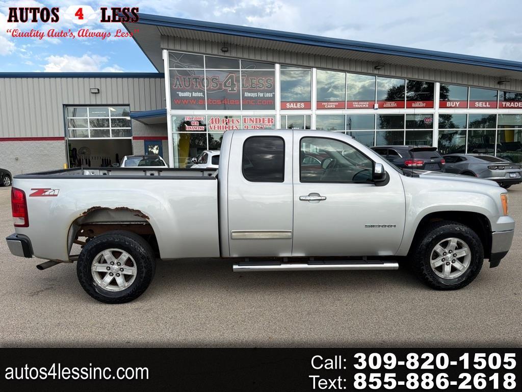 GMC Sierra 1500 2WD Ext Cab 143.5" SLE 2010