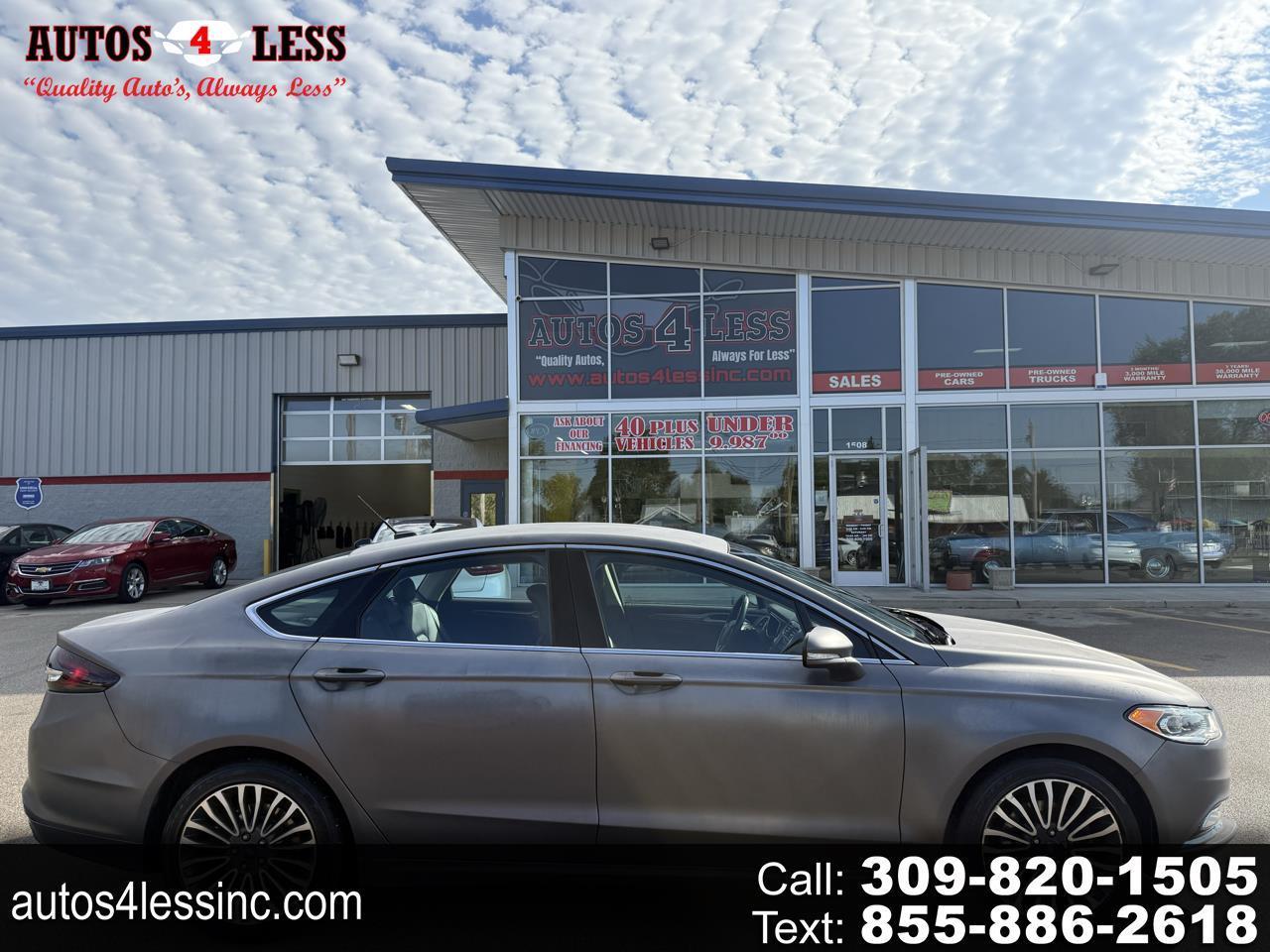 Ford Fusion SE FWD 2017