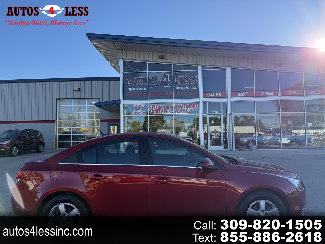 2012 Chevrolet Cruze 4dr Sdn LT w/1LT