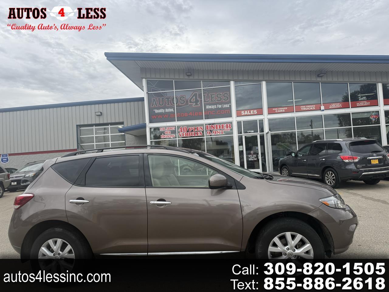 Nissan Murano AWD 4dr SL 2014