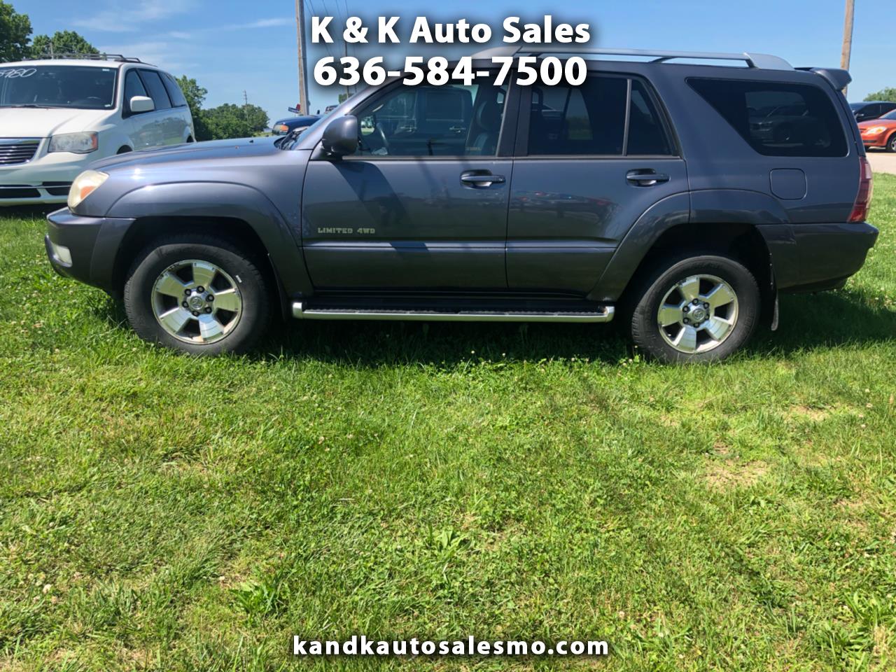Used 2004 Toyota 4Runner Limited 4WD for Sale in Union MO 63084 K & K