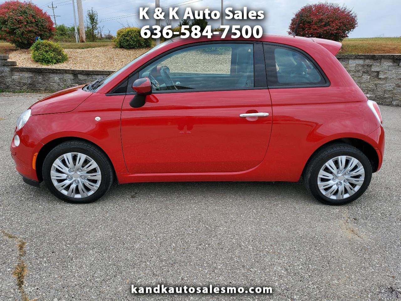 Used 2014 Fiat 500 Pop Hatchback for Sale in Union MO 63084 K & K Auto