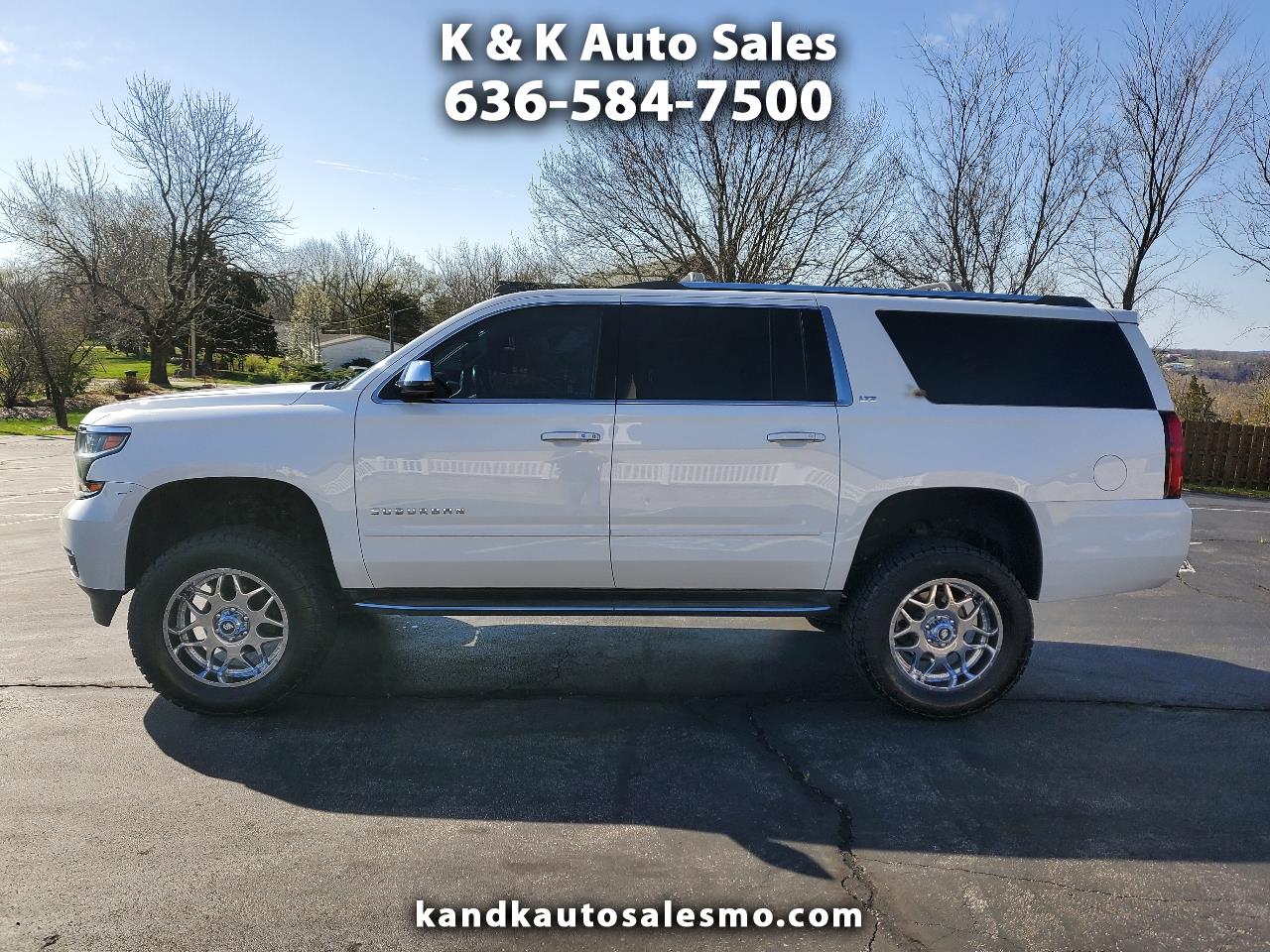 Used 2015 Chevrolet Suburban LTZ 1500 4WD for Sale in Union MO 63084 K