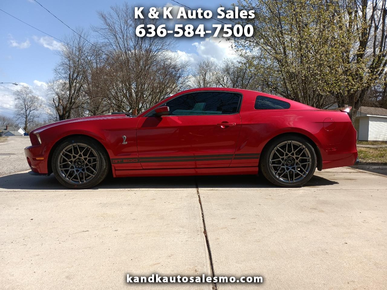 2013 Ford Mustang GT500 Shelby Cobra Gt500