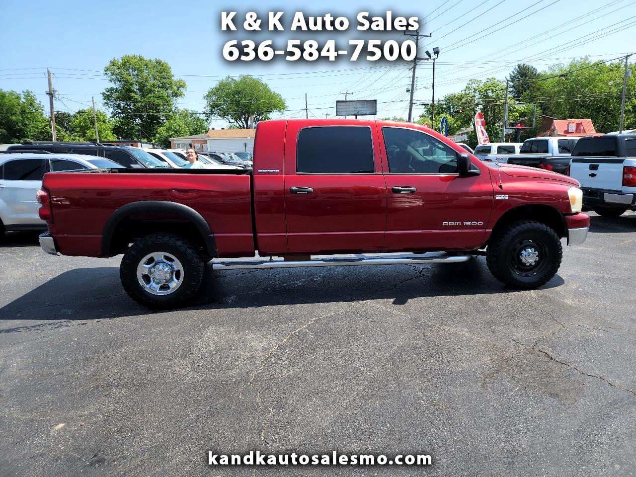 Used 2007 Dodge Ram 1500 SLT Mega Cab 4WD for Sale in Union MO 63084 K