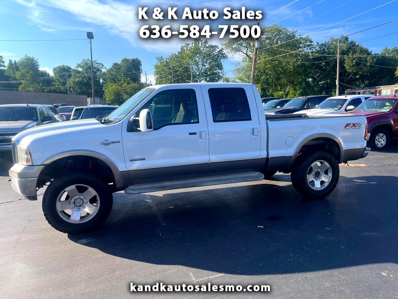 Used 2006 Ford F250 SD King Ranch Crew Cab 4WD for Sale in Union MO