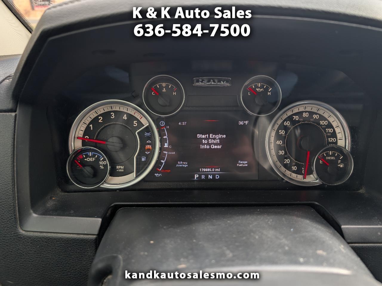 2014 RAM 1500 Laramie Crew Cab LWB 4WD