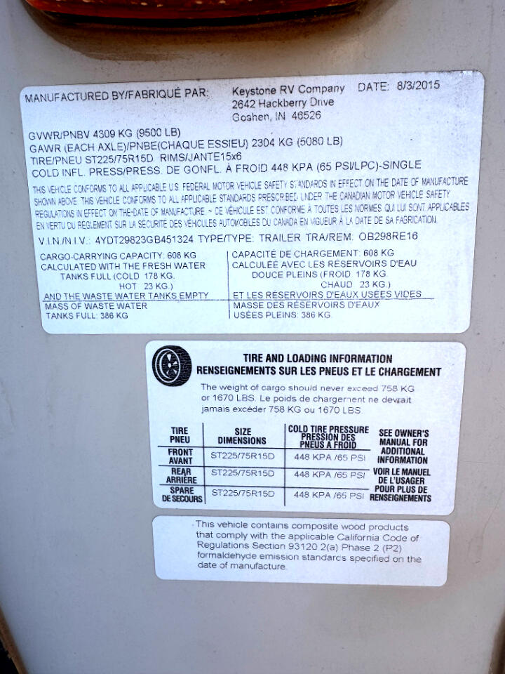 Keystone RV Outback  2016