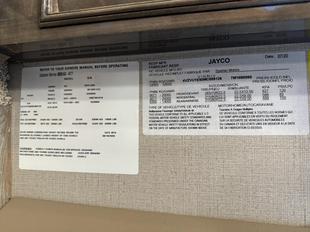 Entegra Coach Cornerstone  2021