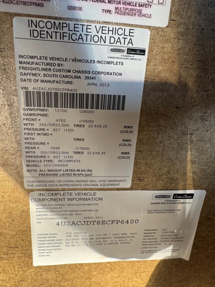 Thor Motor Coach Palazzo  2014