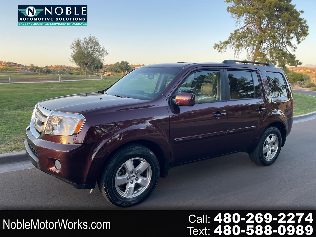 2011 Honda Pilot EX-L 4WD 5-Spd AT with Navigation