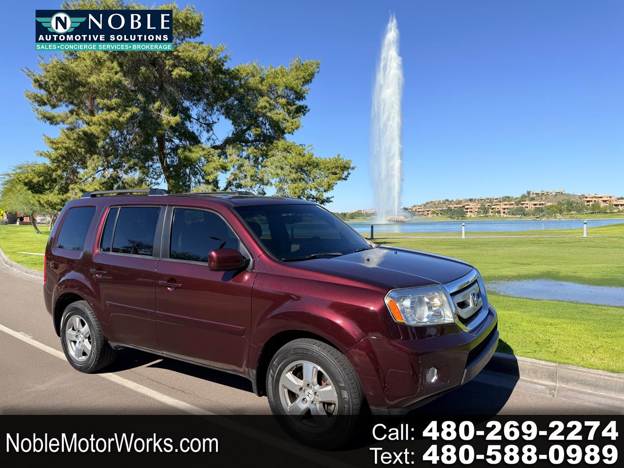 2011 Honda Pilot EX-L 4WD 5-Spd AT with Navigation