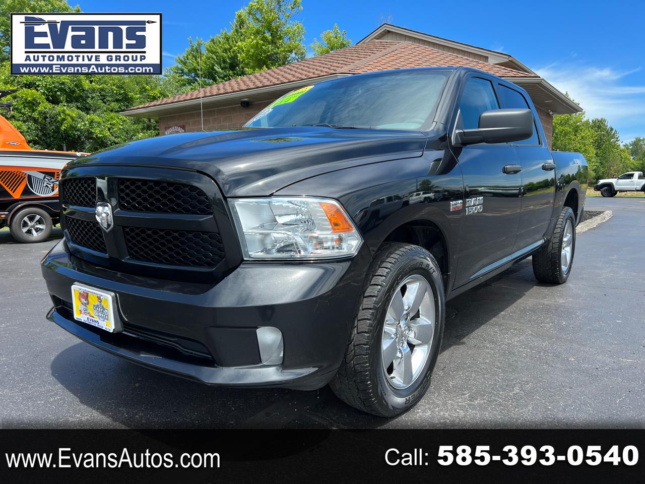 Used 2018 RAM 1500 Tradesman Crew Cab SWB 4WD for Sale in Canandaigua