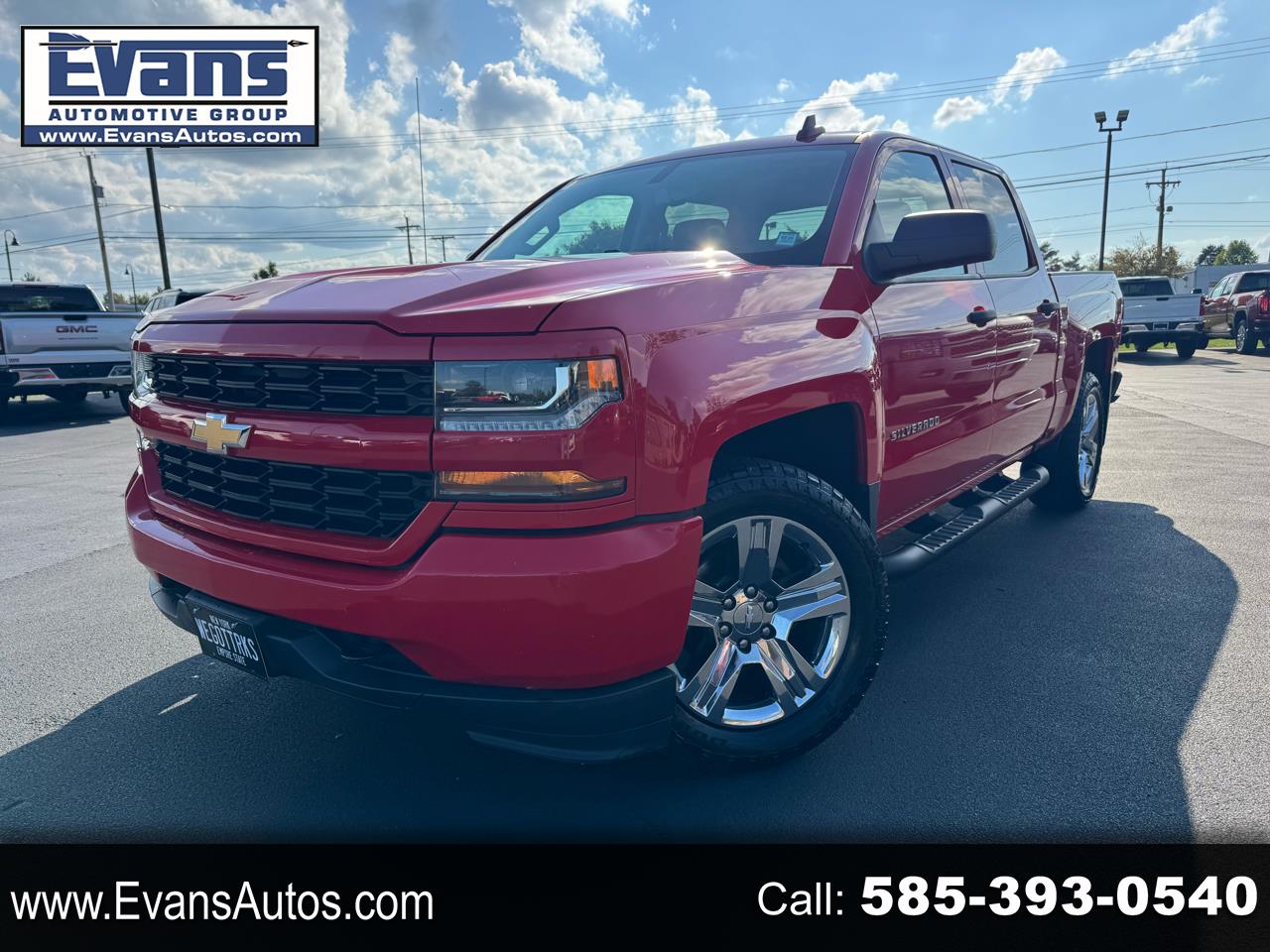 2018 Chevrolet Silverado 1500 Custom Crew Cab 4WD