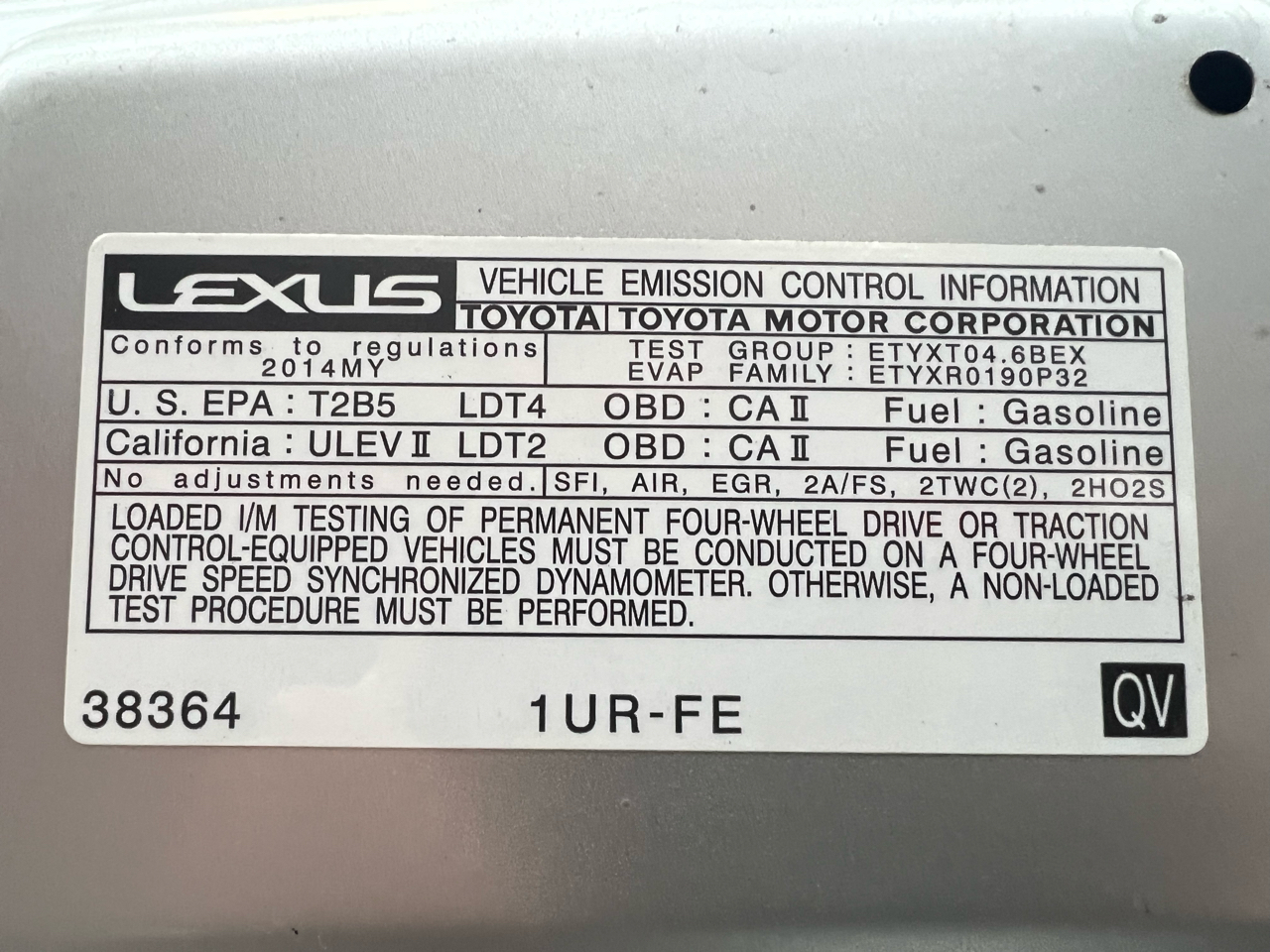 Lexus GX 460 Premium 4D SUV 4WD 2014