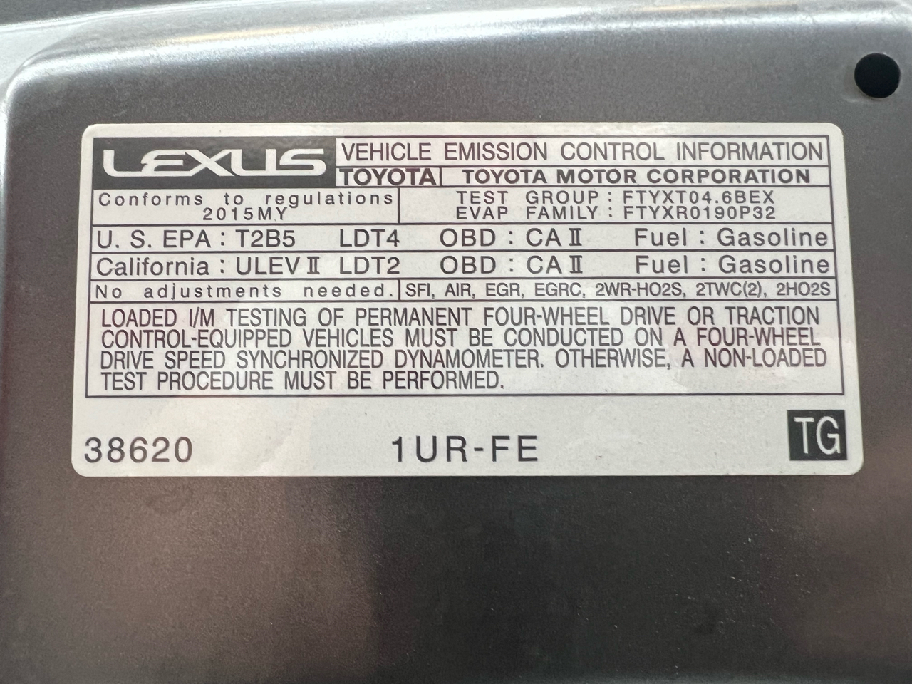 Lexus GX 460 4WD 4dr Premium 2015