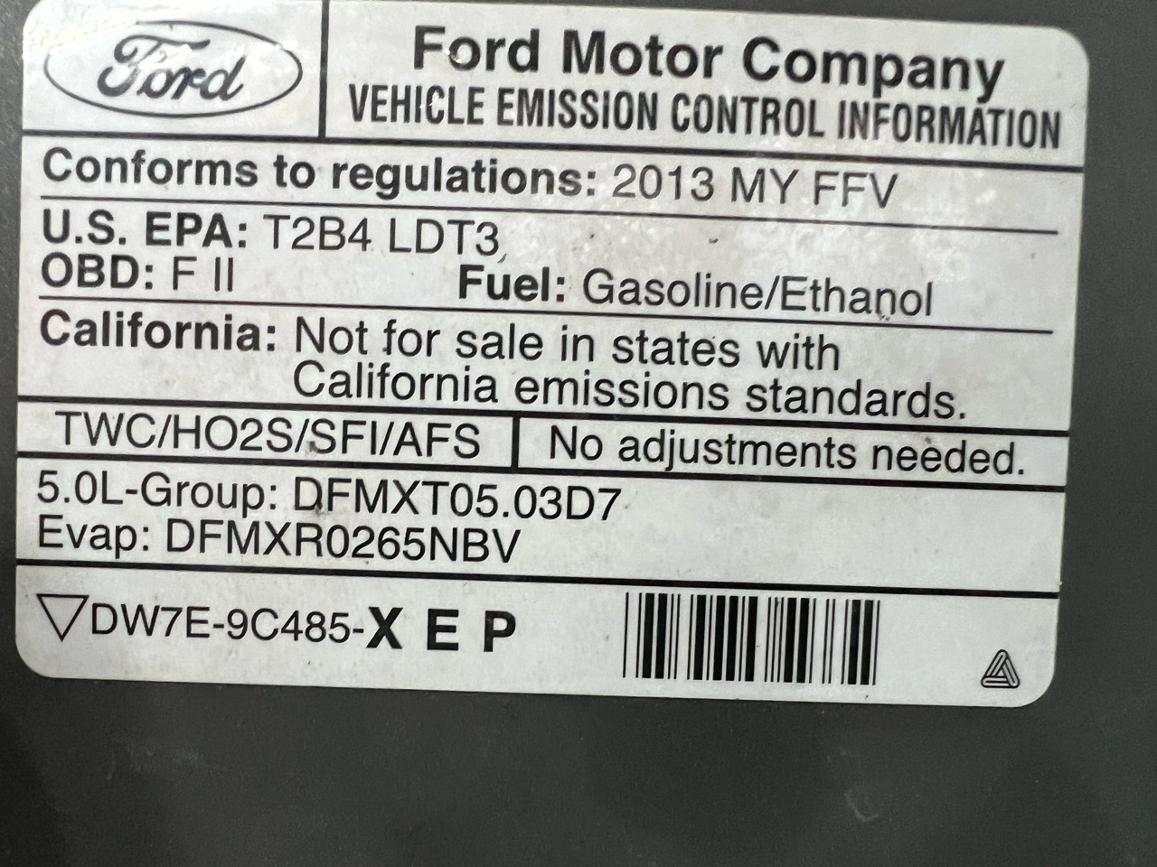 Ford F-150 Lariat SuperCrew 6.5-ft. Bed 2WD 2013