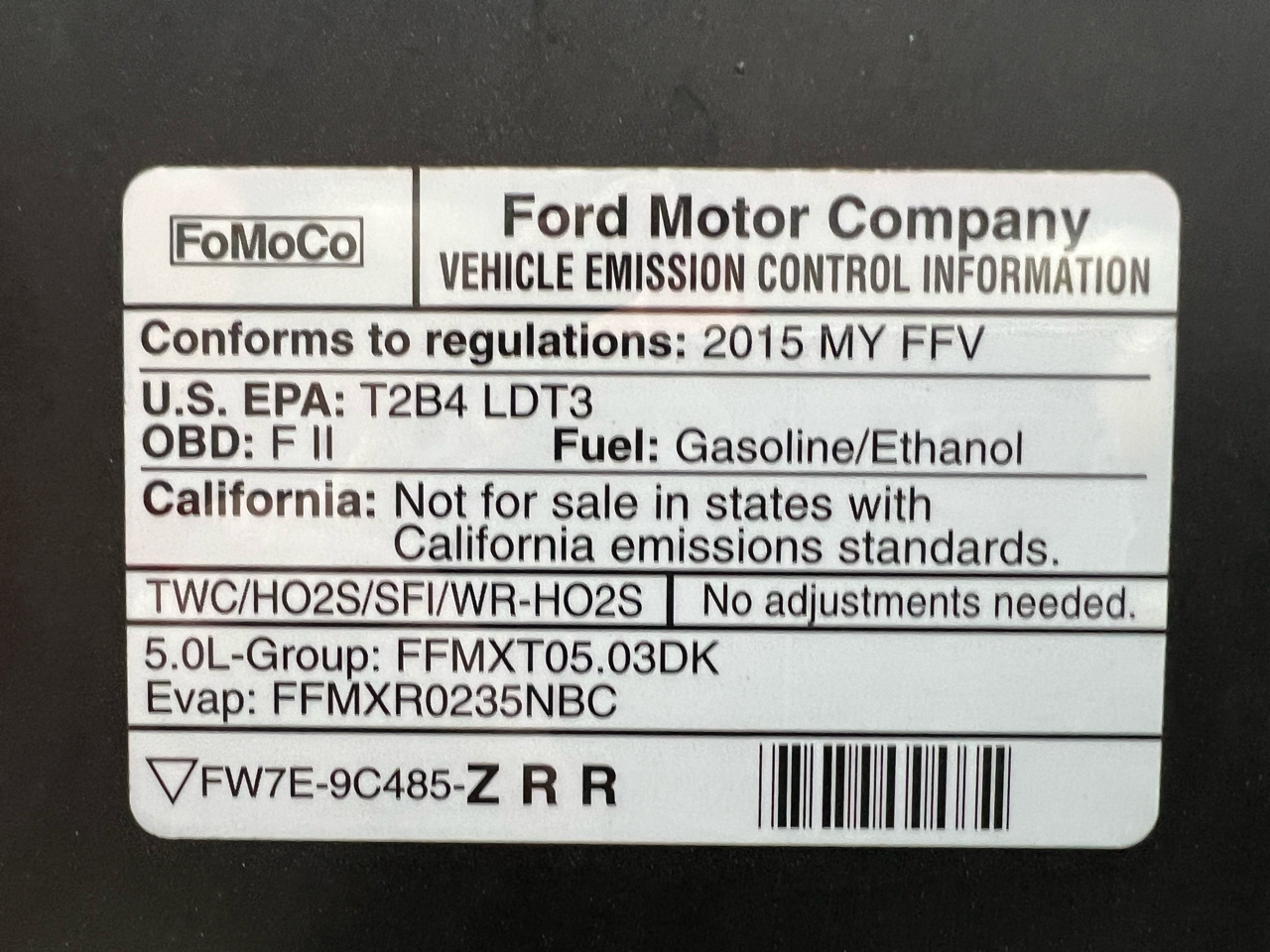 Ford F-150 Lariat SuperCrew 6.5-ft. Bed 4WD 2015