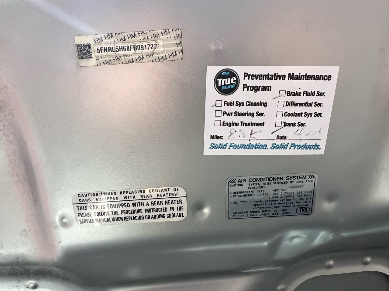 Honda Odyssey EX-L w/ RES 2015