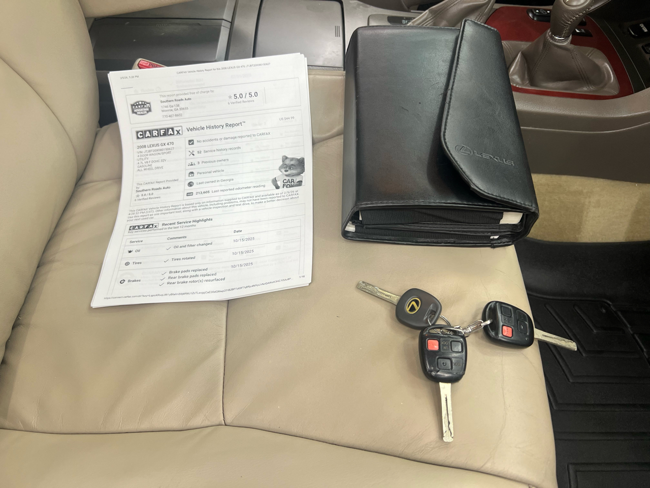 Lexus GX 470 Sport Utility 2008