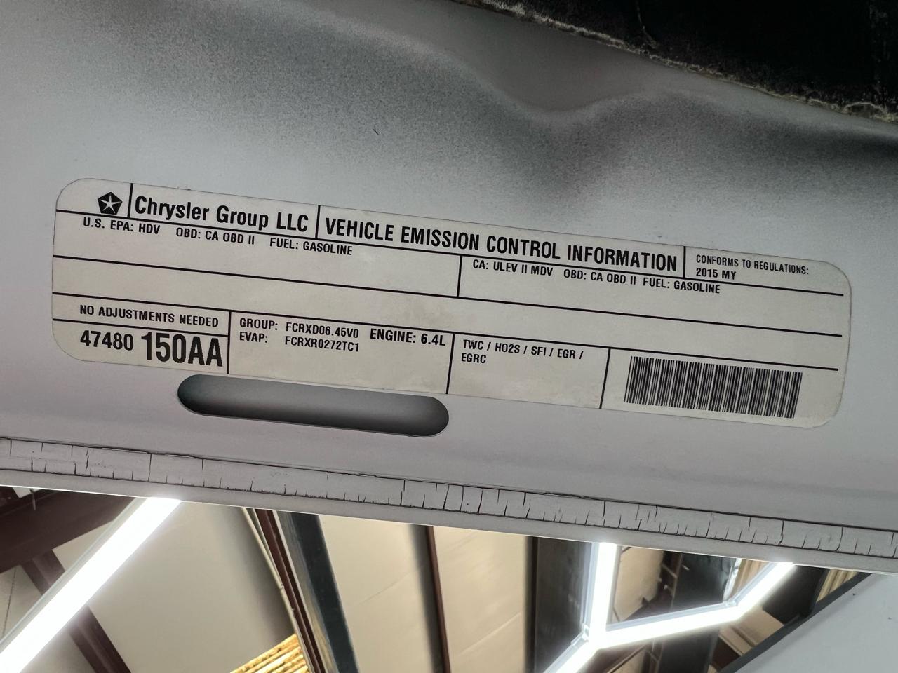 RAM 2500 Tradesman Crew Cab SWB 4WD 2015