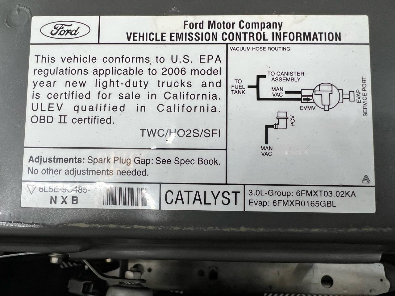 Ford Ranger XLT SuperCab 2WD 2006