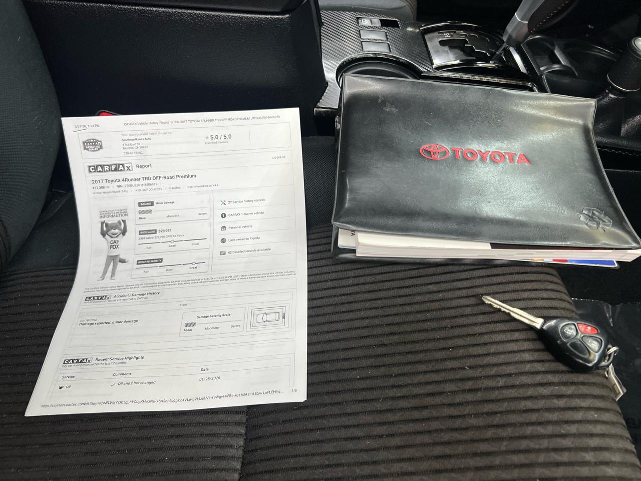 Toyota 4Runner  2017