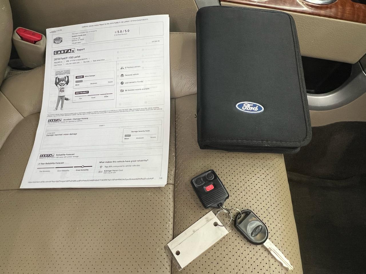 Ford F-150 Lariat SuperCrew 5.5-ft. Bed 2WD 2010