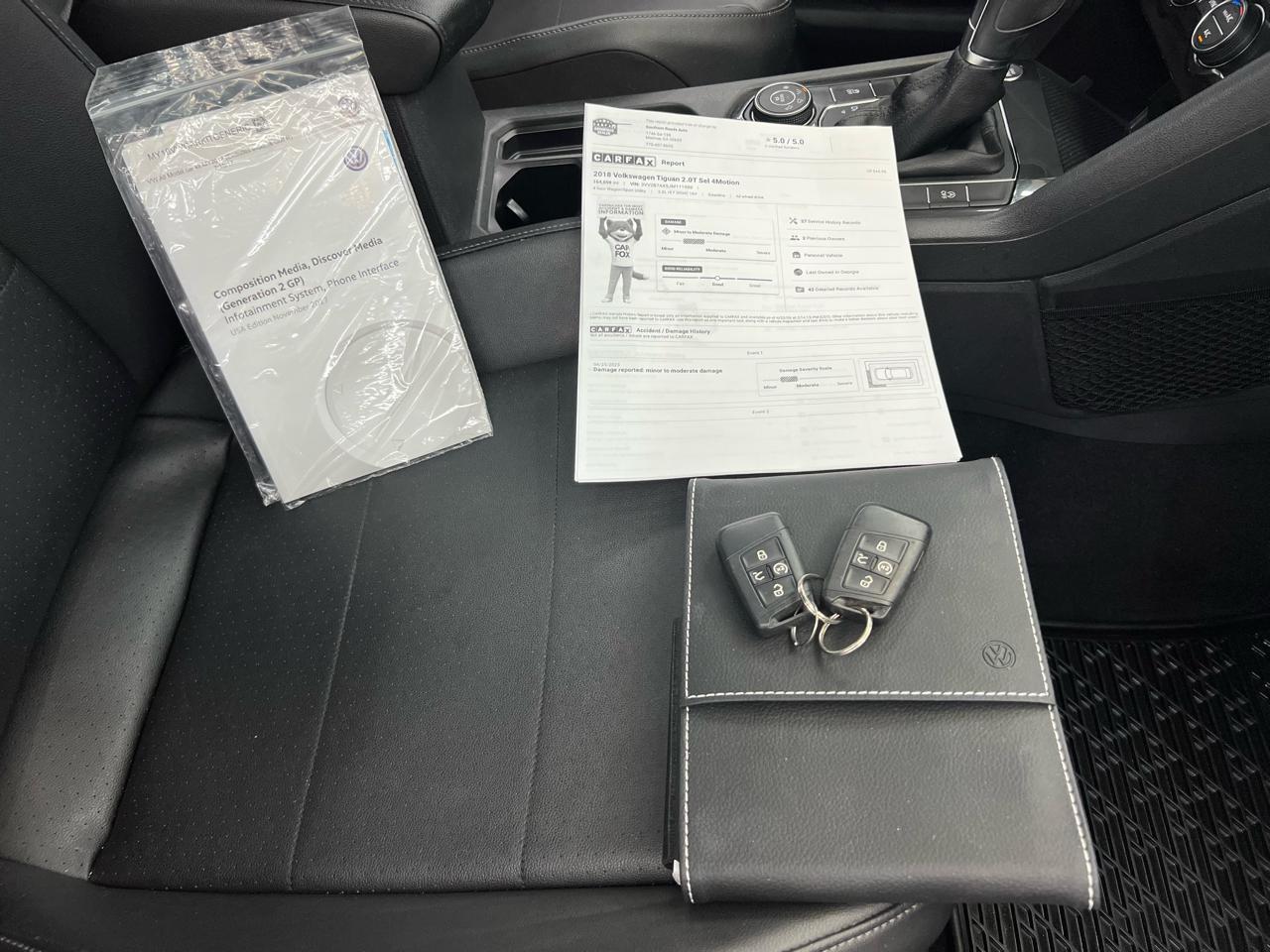 Volkswagen Tiguan SEL 4Motion AWD 2018