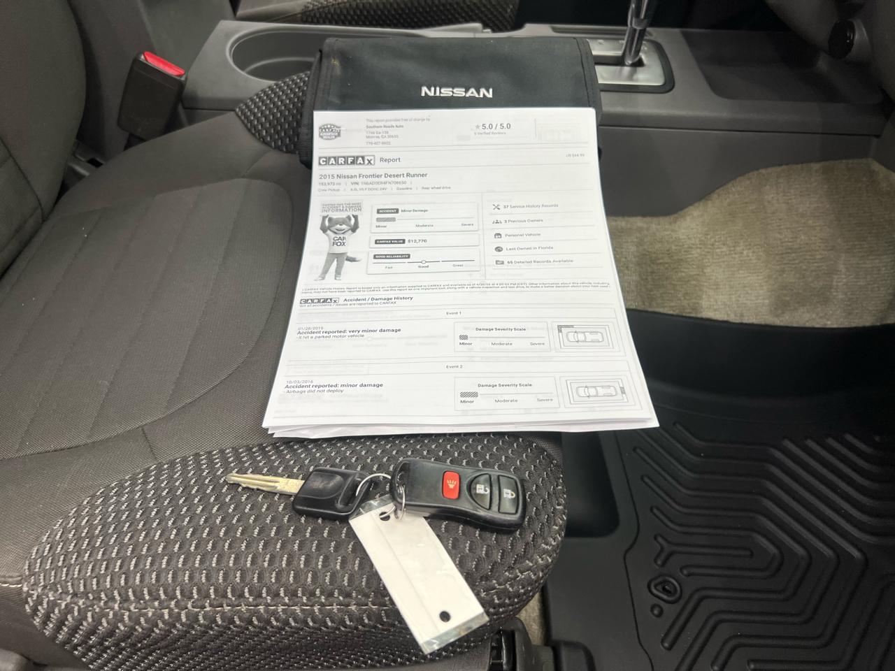 Nissan Frontier SE Crew Cab 2WD 2015