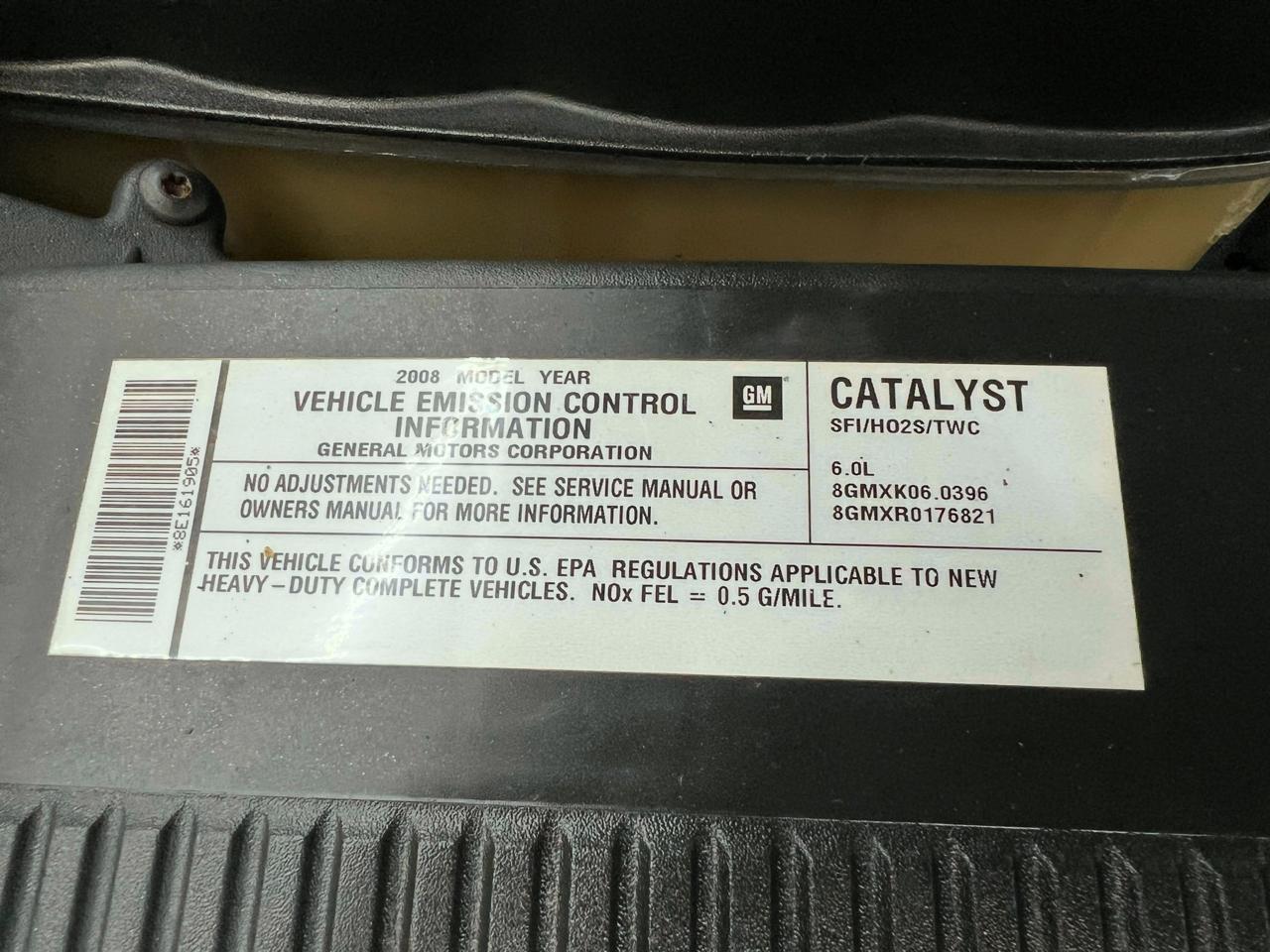Chevrolet Silverado 2500HD LT1 Ext. Cab Std. Box 4WD 2008