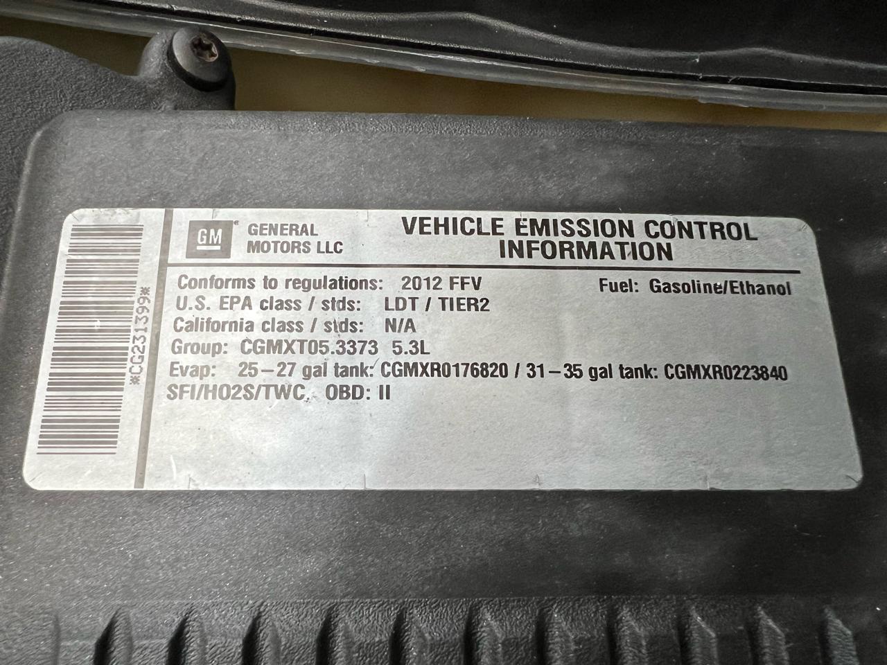 Chevrolet Silverado 1500 LT Crew Cab 2WD 2012