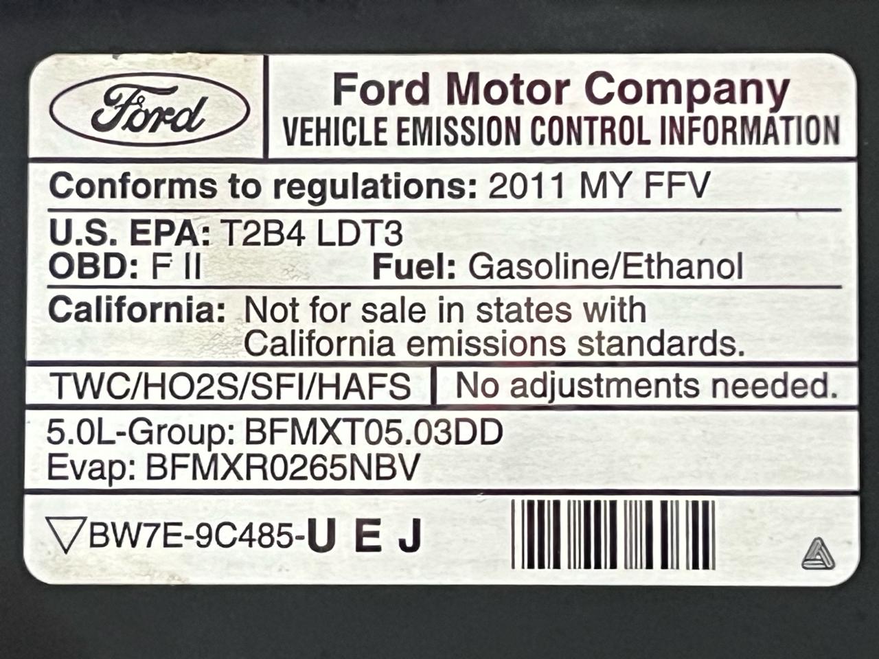 Ford F-150 4WD SuperCrew 150" Lariat 2011