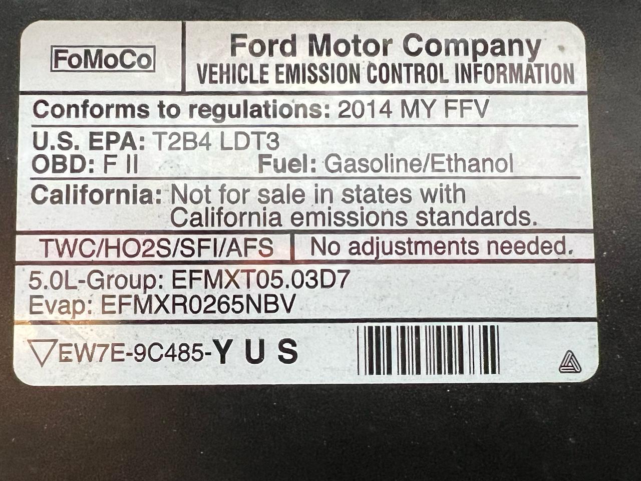 Ford F-150 XLT SuperCrew 6.5-ft. Bed 2WD 2014