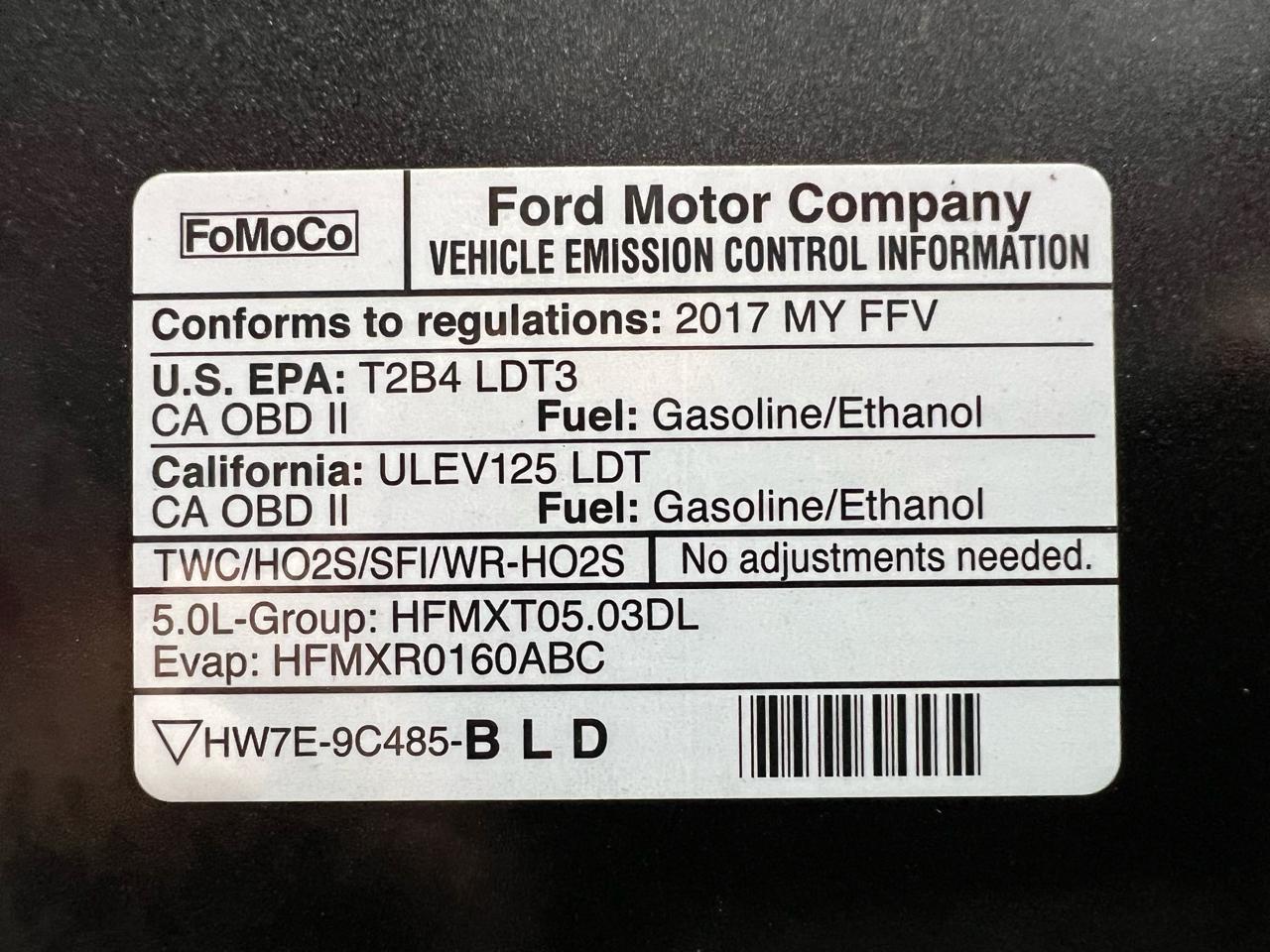 Ford F-150  2017