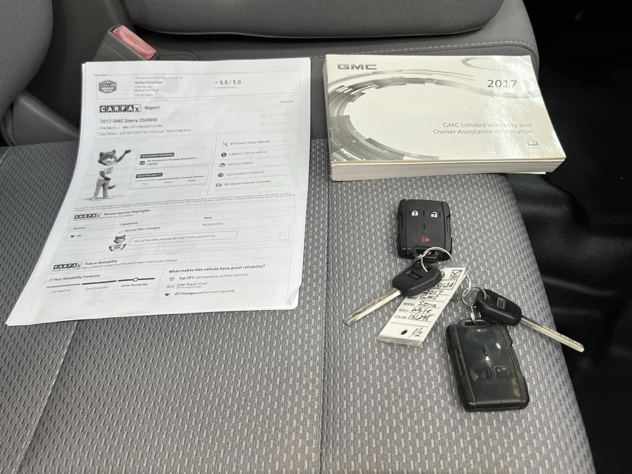 GMC Sierra 2500HD 2WD Crew Cab 167.7" 2017