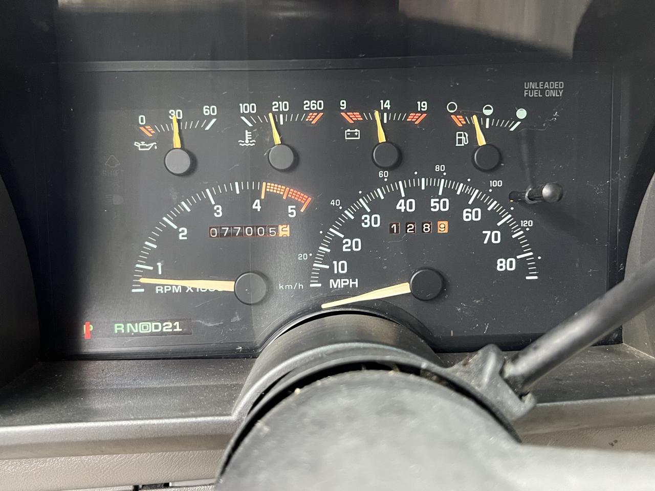 Chevrolet Blazer K1500 4WD 1993