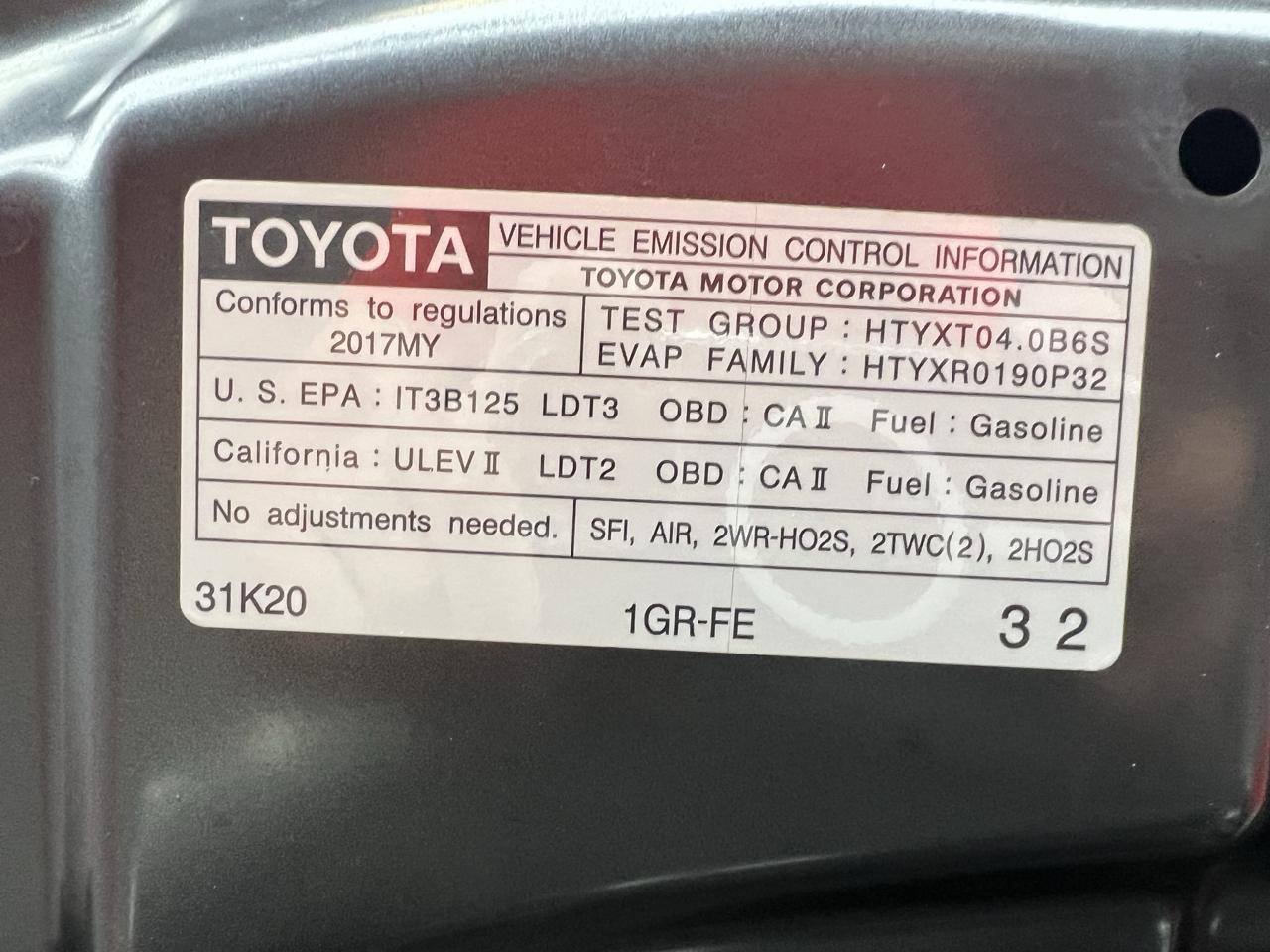Toyota 4Runner SR5 Premium 2017