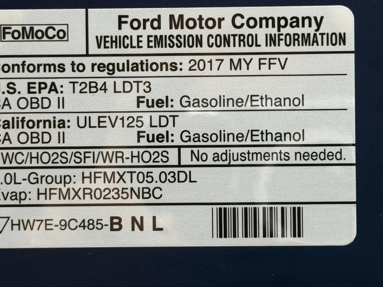Ford F-150 Lariat SuperCrew 6.5-ft. Bed 4WD 2017