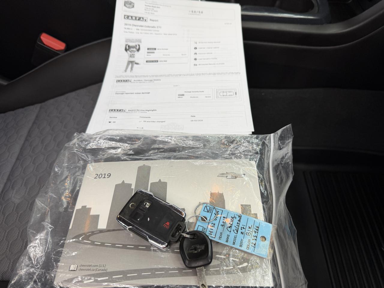 Chevrolet Colorado Z71 Crew Cab 2WD Short Box 2019