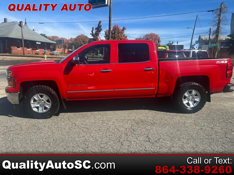 2015 Chevrolet Silverado 1500 4WD Crew Cab 147" LTZ