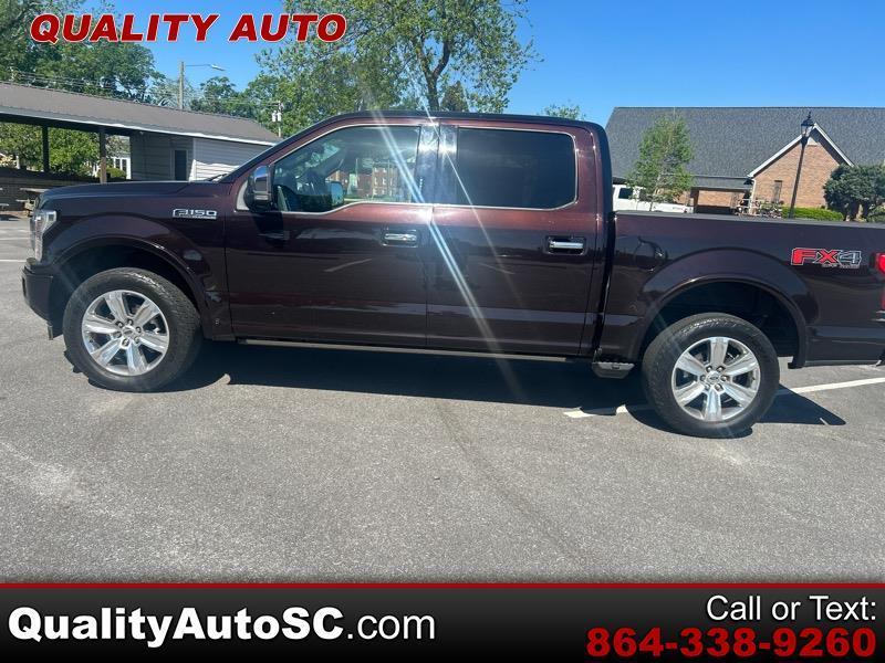2018 Ford F-150 4WD SuperCrew 145" Platinum