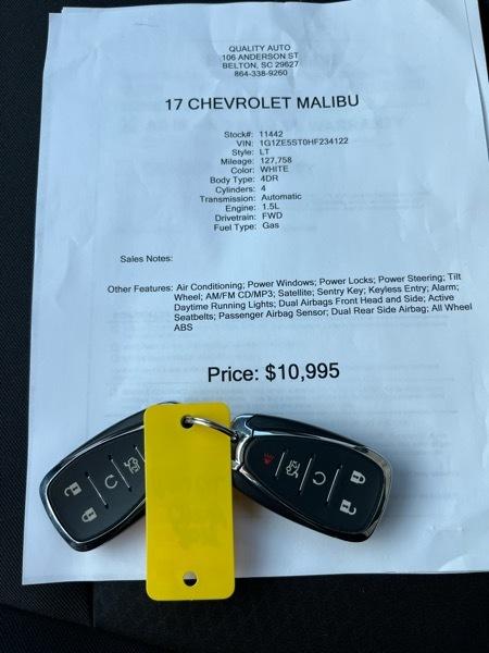 Chevrolet Malibu 1LT 2017
