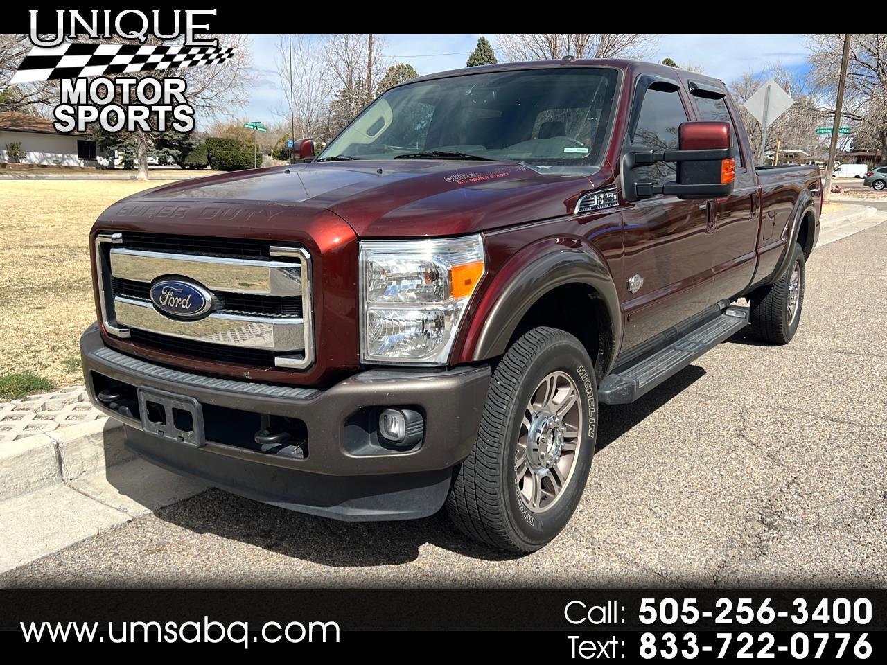 Ford F-350 SD King Ranch Crew Cab Long Bed 4WD 2015