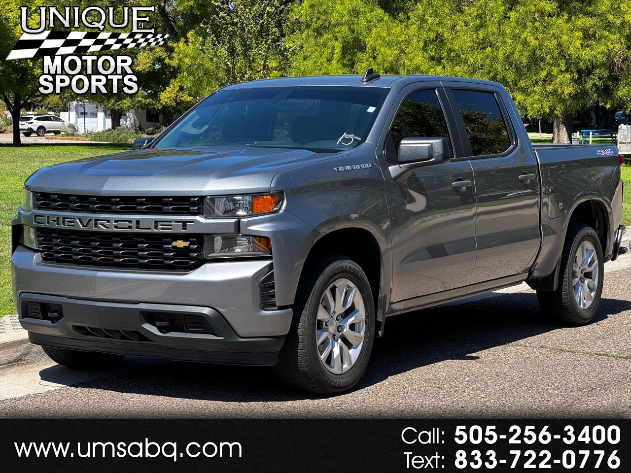 Chevrolet Silverado 1500 Custom Crew Cab 4WD 2021 Chevrolet Silverado 1500 Custom Crew Cab 4WD 2021